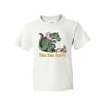 thumbnail image 1 of Inktastic Funny Tea Rex Party Youth T-Shirt, 1 of 5