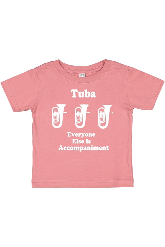 Funny Tuba Player Music Joke Boys or Girls Baby T-Shirt