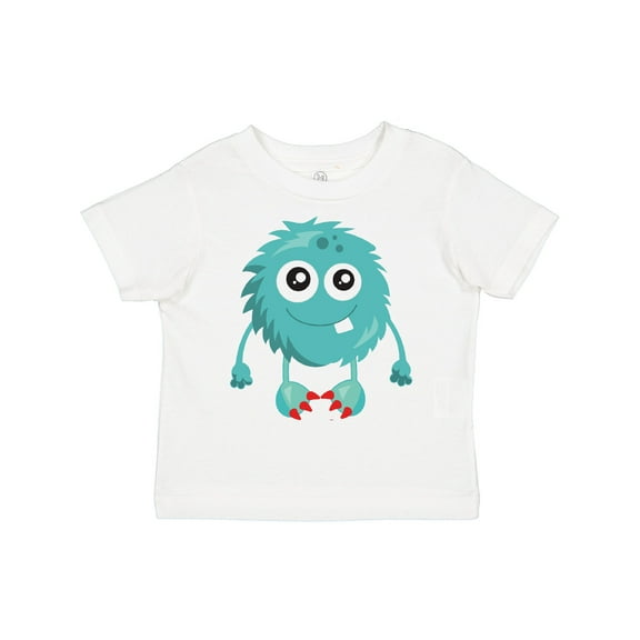 Inktastic Furry Monster, Blue Monster, Cute Monster, Silly Boys or Girls Toddler T-Shirt