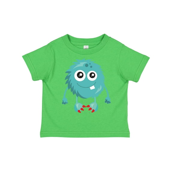 Inktastic Furry Monster, Blue Monster, Cute Monster, Silly Boys or Girls Toddler T-Shirt