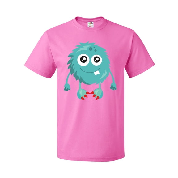 Inktastic Furry Monster, Blue Monster, Cute Monster, Silly T-Shirt