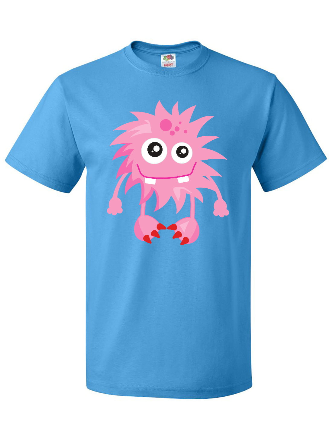 Inktastic Furry Monster, Pink Monster, Cute Monster, Silly T-Shirt ...