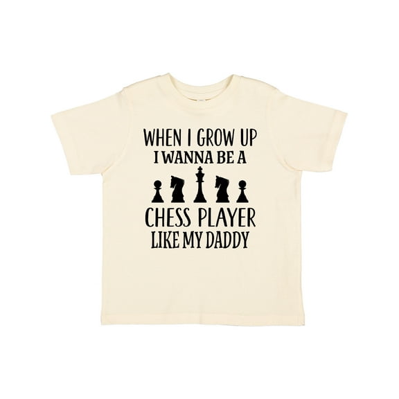 Inktastic Futre Chess Player Like Daddy Boys or Girls Toddler T-Shirt