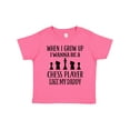 thumbnail image 1 of Inktastic Futre Chess Player Like Daddy Boys or Girls Toddler T-Shirt, 1 of 5