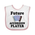 thumbnail image 1 of Inktastic Future Accordion Player Childs Boys or Girls Baby Bib, 1 of 4