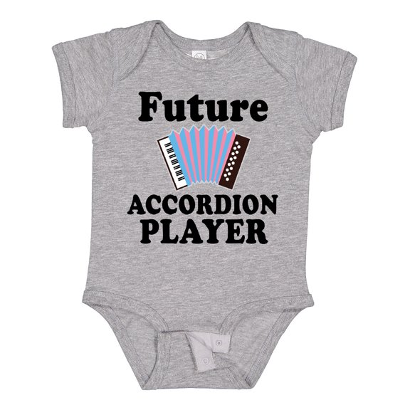 Inktastic Future Accordion Player Childs Boys or Girls Baby Bodysuit