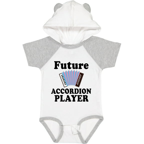 Inktastic Future Accordion Player Childs Boys or Girls Baby Bodysuit