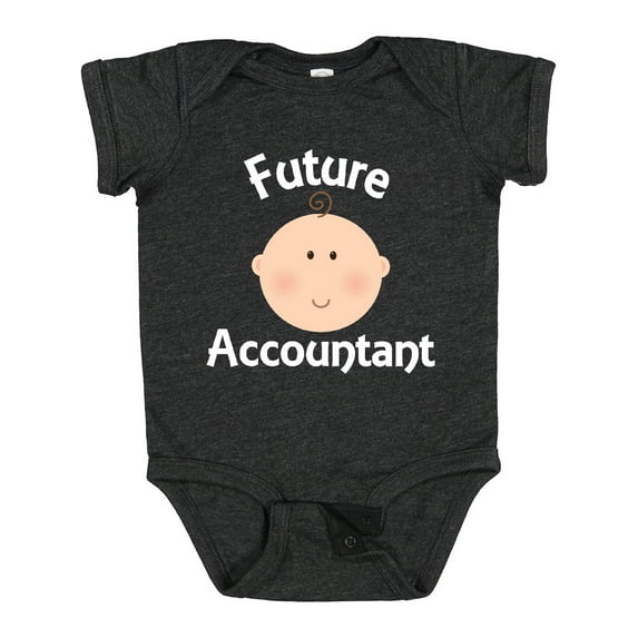 Inktastic Future Accountant Occupation Boys or Girls Baby Bodysuit