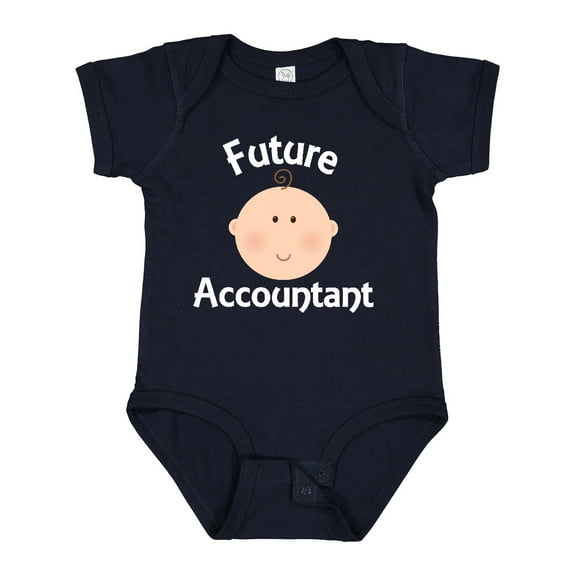 Inktastic Future Accountant Occupation Boys or Girls Baby Bodysuit