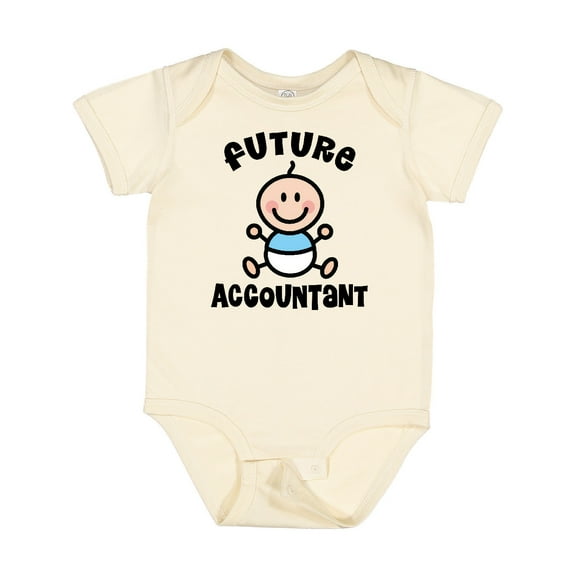 Inktastic Future Accountant in Training Baby Boys Baby Bodysuit