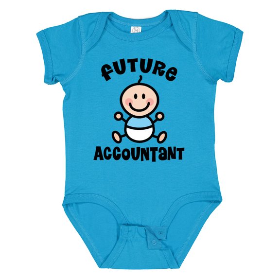 Inktastic Future Accountant in Training Baby Boys Baby Bodysuit