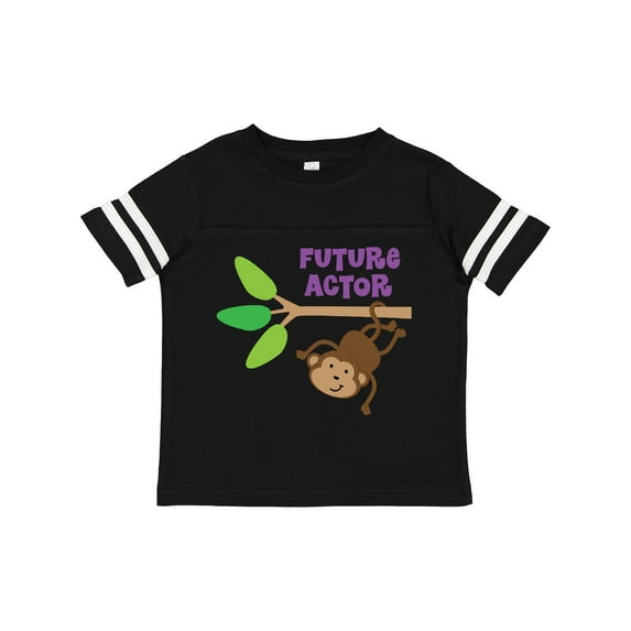 Inktastic Future Actor Childs Acting Theater Monkey Boys or Girls Toddler T-Shirt