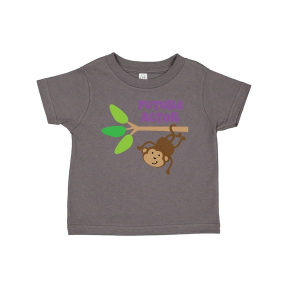 Inktastic Future Actor Childs Acting Theater Monkey Boys or Girls Toddler T-Shirt