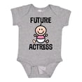 thumbnail image 1 of Inktastic Future Actress Girls Acting Theater Girls Baby Bodysuit, 1 of 5
