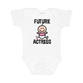 thumbnail image 1 of Inktastic Future Actress Girls Acting Theater Girls Baby Bodysuit, 1 of 5