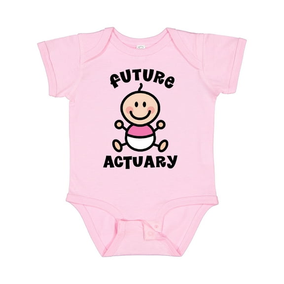 Inktastic Future Actuary Baby Girl Girls Baby Bodysuit