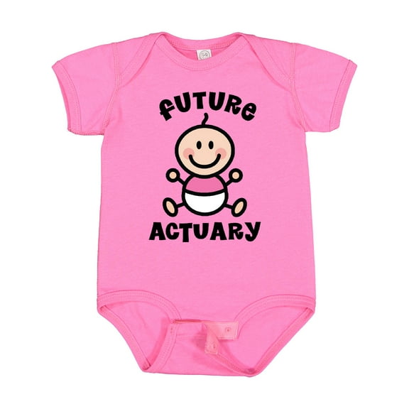 Inktastic Future Actuary Baby Girl Girls Baby Bodysuit