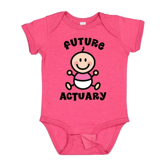 Inktastic Future Actuary Baby Girl Girls Baby Bodysuit