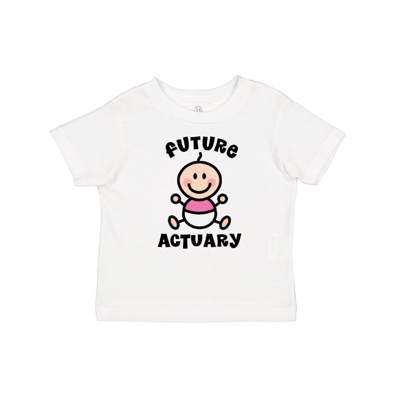 Inktastic Future Actuary Baby Girl Girls Baby T-Shirt
