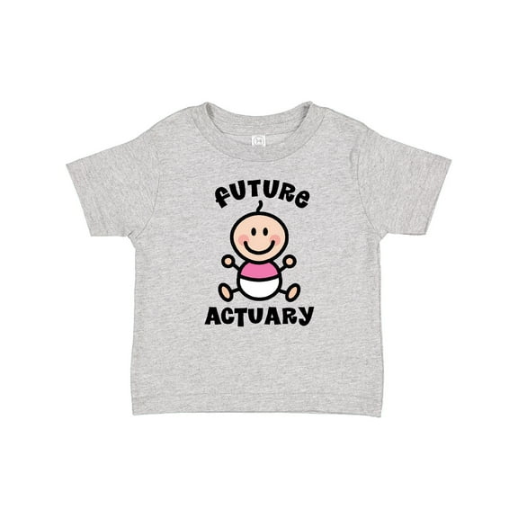 Inktastic Future Actuary Baby Girl Girls Baby T-Shirt