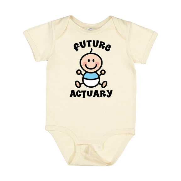 Inktastic Future Actuary Boys Baby Bodysuit