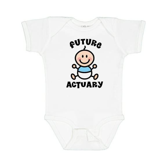 Inktastic Future Actuary Boys Baby Bodysuit
