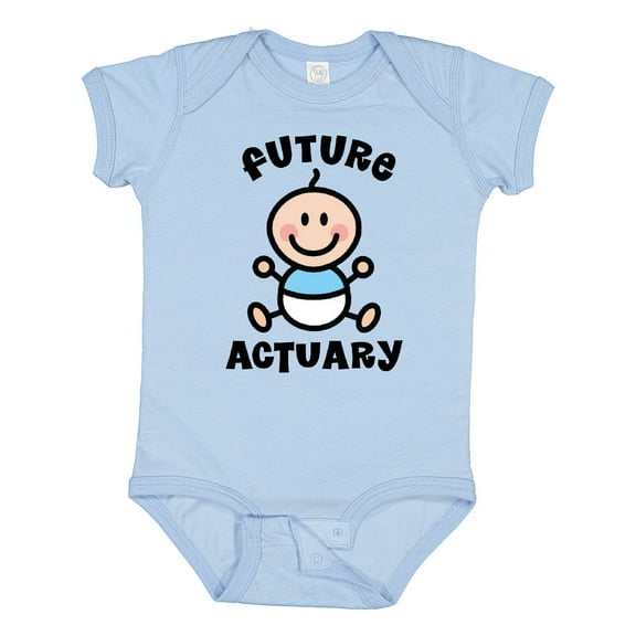 Inktastic Future Actuary Boys Baby Bodysuit