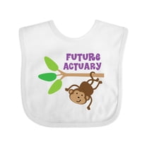 Inktastic Future Actuary Boys or Girls Baby Bib
