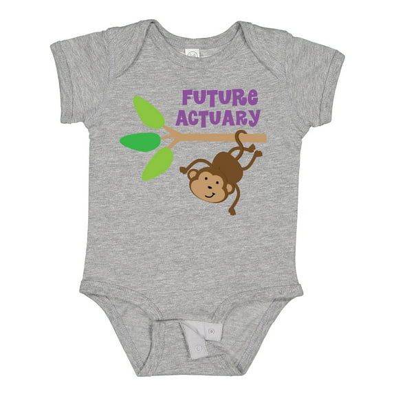 Inktastic Future Actuary Boys or Girls Baby Bodysuit