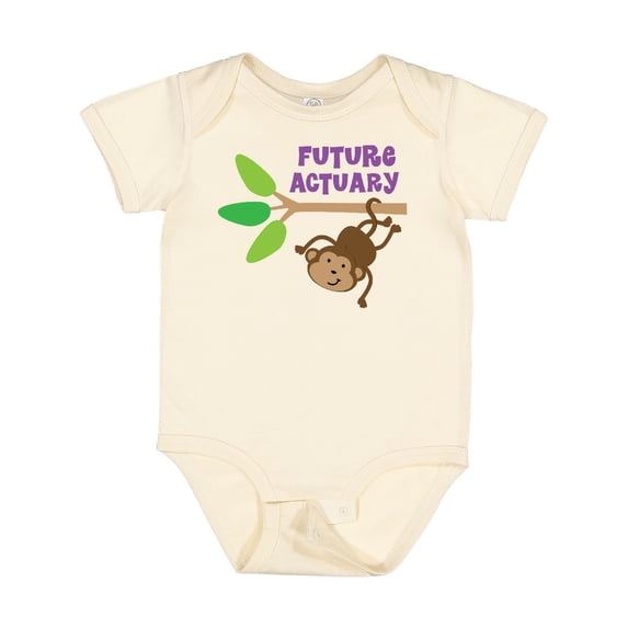 Inktastic Future Actuary Boys or Girls Baby Bodysuit