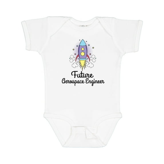 Inktastic Future Aerospace Engineer Rocket Girls Baby Bodysuit