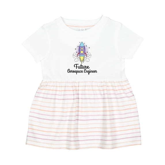 Inktastic Future Aerospace Engineer Rocket Girls Baby Dress