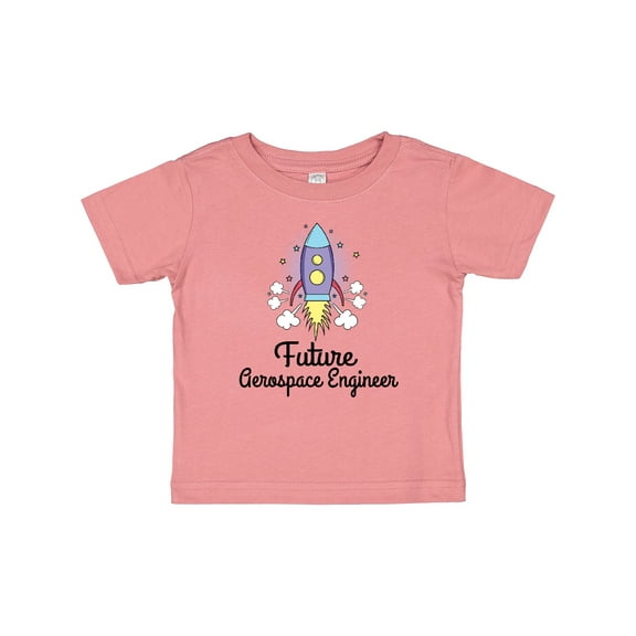 Inktastic Future Aerospace Engineer Rocket Girls Baby T-Shirt