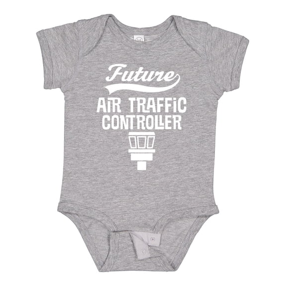 Inktastic Future Air Traffic Controller Boys or Girls Baby Bodysuit