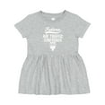 thumbnail image 1 of Inktastic Future Air Traffic Controller Girls Baby Dress, 1 of 5