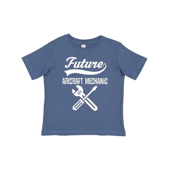 Inktastic Future Aircraft Mechanic Childs Occupation Boys Toddler T-Shirt
