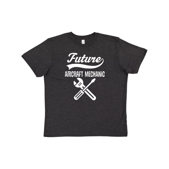 Inktastic Future Aircraft Mechanic Childs Occupation Youth T-Shirt