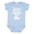 thumbnail image 1 of Inktastic Future Ambulance Driver Childs Boys or Girls Baby Bodysuit, 1 of 5