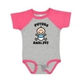 thumbnail image 1 of Inktastic Future Analyst Boys Baby Bodysuit, 1 of 5