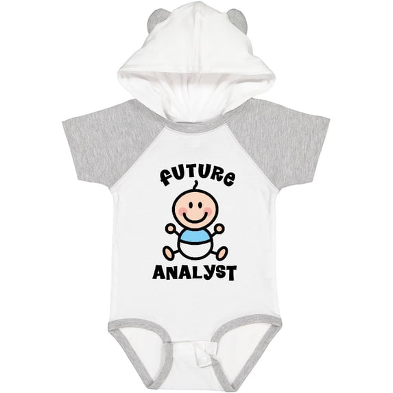 Inktastic Future Analyst Boys Baby Bodysuit