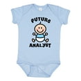 thumbnail image 1 of Inktastic Future Analyst Boys Baby Bodysuit, 1 of 5