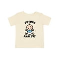 thumbnail image 1 of Inktastic Future Analyst Boys Baby T-Shirt, 1 of 5