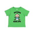 thumbnail image 1 of Inktastic Future Analyst Boys Toddler T-Shirt, 1 of 5