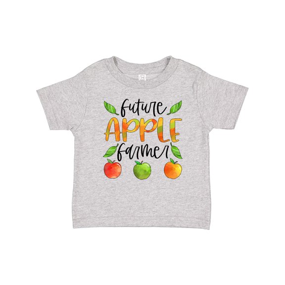 Inktastic Future Apple Farmer- Apples and Leaves Boys or Girls Baby T-Shirt