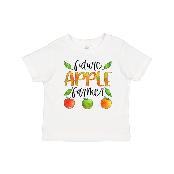 Inktastic Future Apple Farmer- Apples and Leaves Boys or Girls Baby T-Shirt