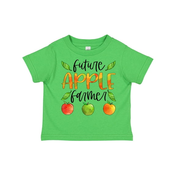 Inktastic Future Apple Farmer Apples and Leaves Boys or Girls Toddler T-Shirt