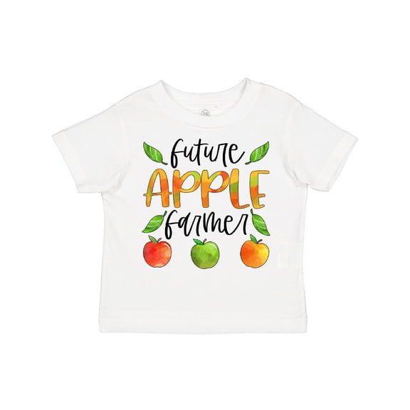 Inktastic Future Apple Farmer Apples and Leaves Boys or Girls Toddler T-Shirt