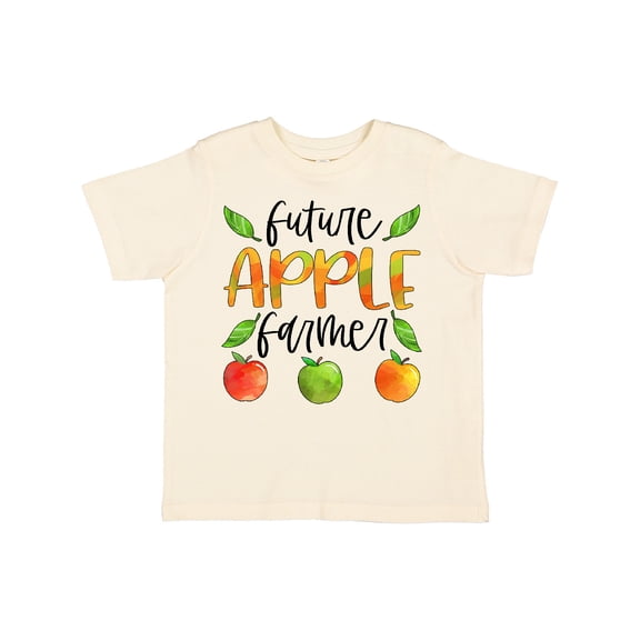 Inktastic Future Apple Farmer Apples and Leaves Boys or Girls Toddler T-Shirt