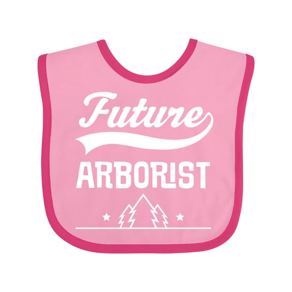 Inktastic Future Arborist Tree Care Job Boys or Girls Baby Bib