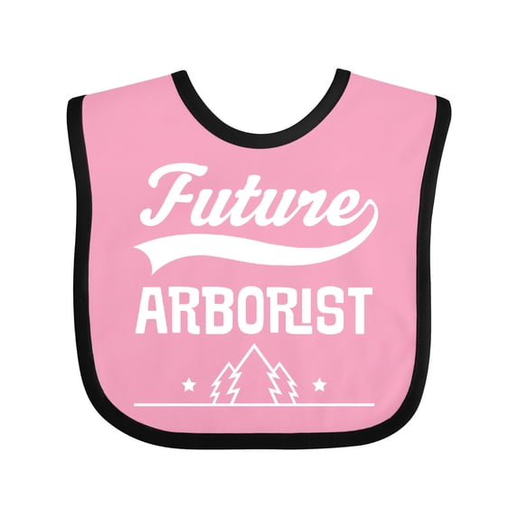 Inktastic Future Arborist Tree Care Job Boys or Girls Baby Bib